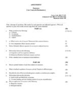 BBCCT 107 IGNOU Assignment