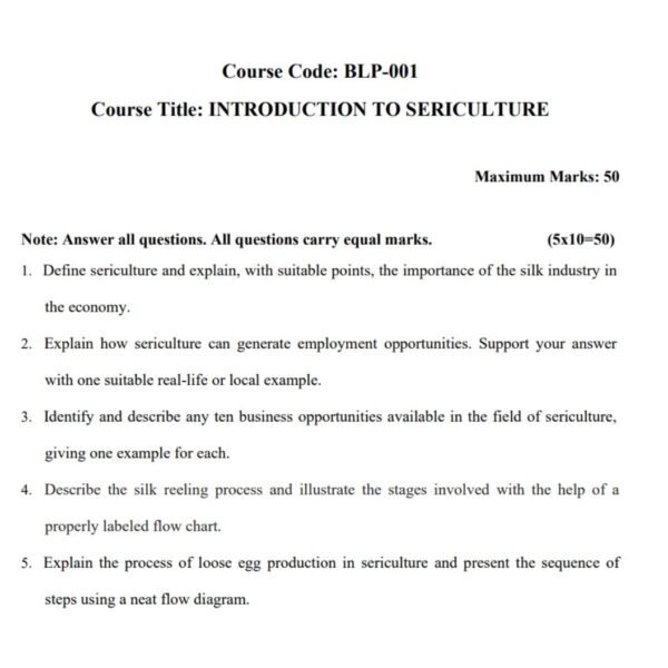 BLP 1 QUESTION PAPER