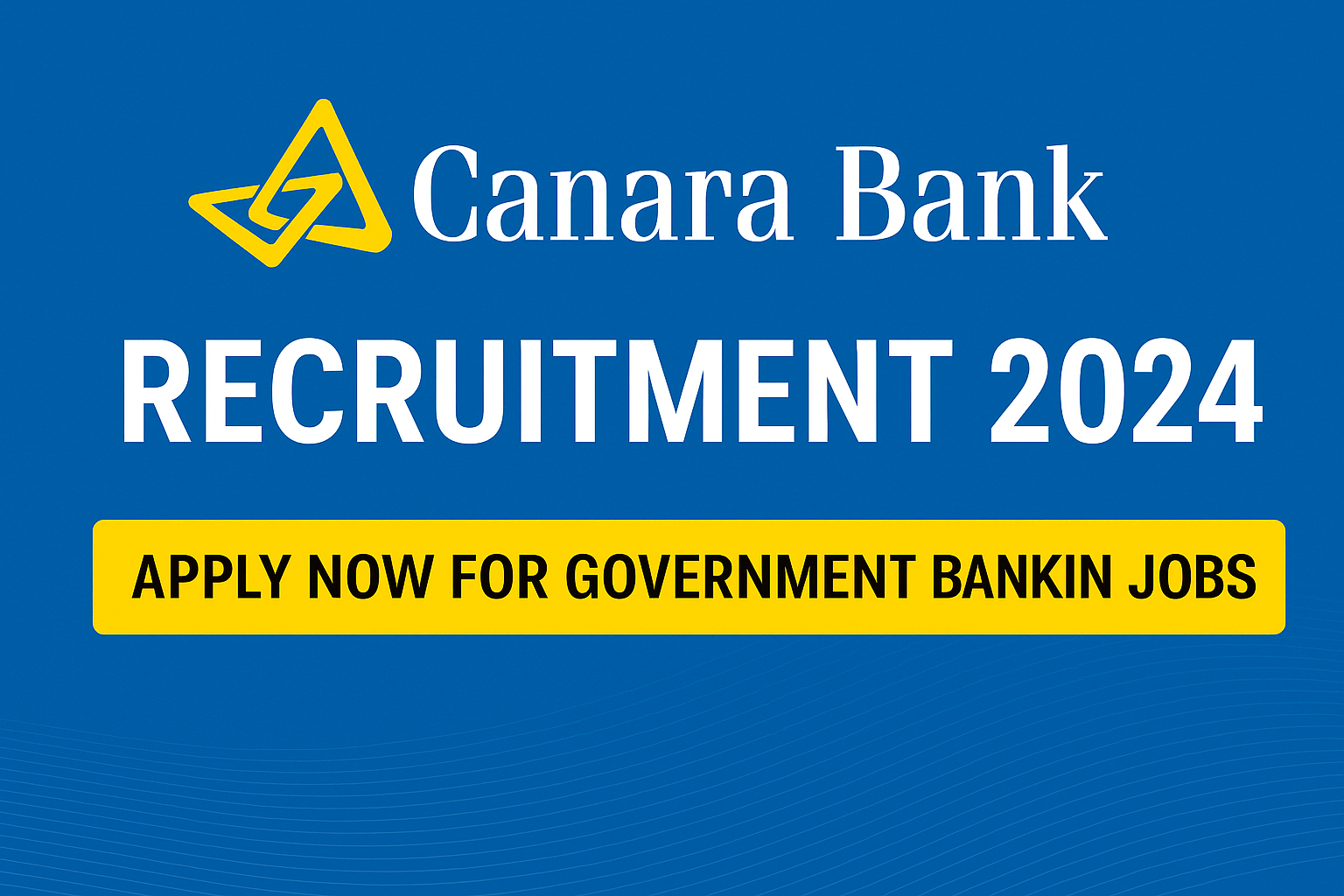Canara Bank Recruitment