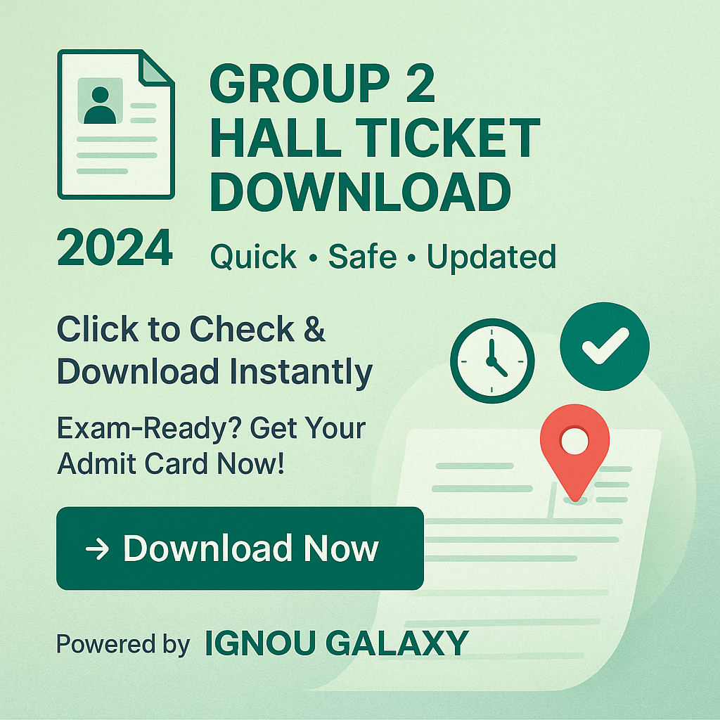 Group 2 hall ticket download
