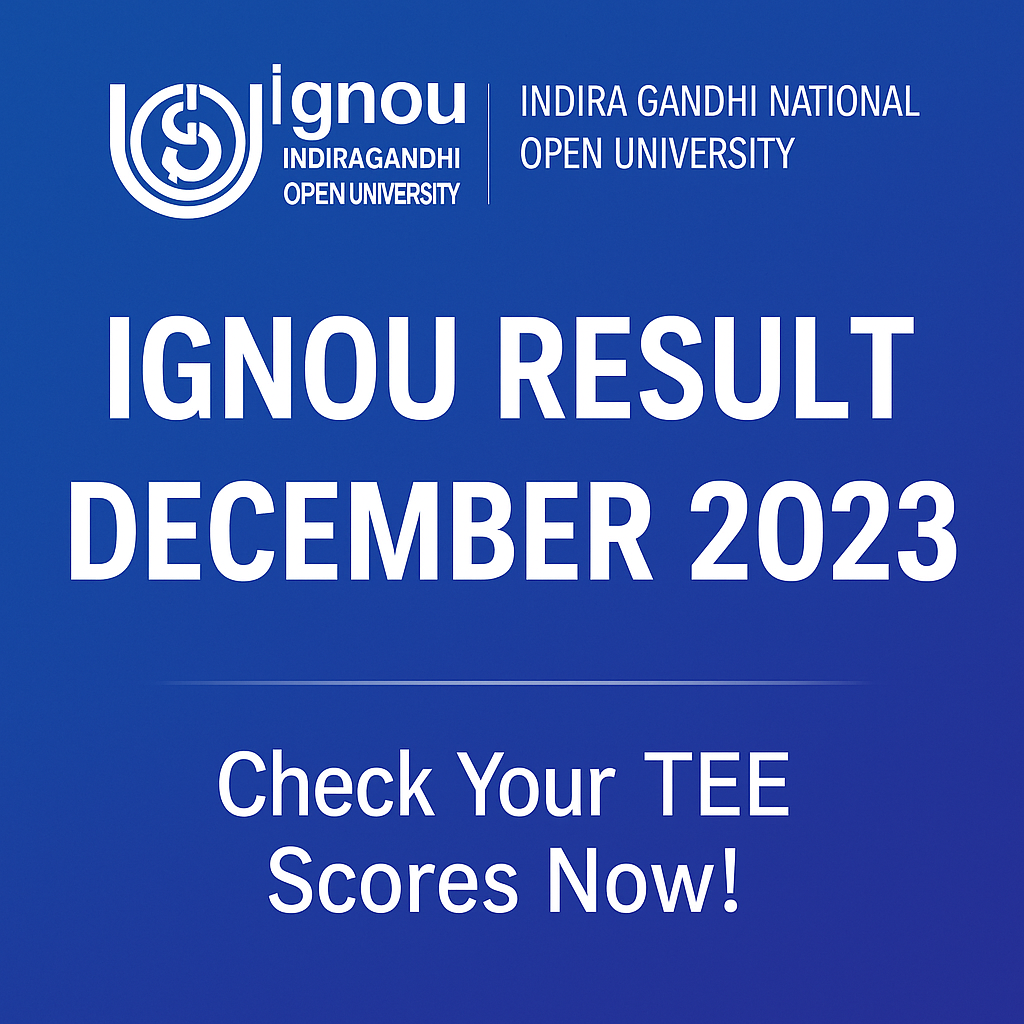 IGNOU Result December 2023