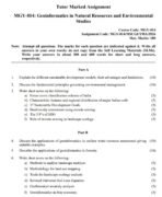 MGY 14 QUESTION PAPER