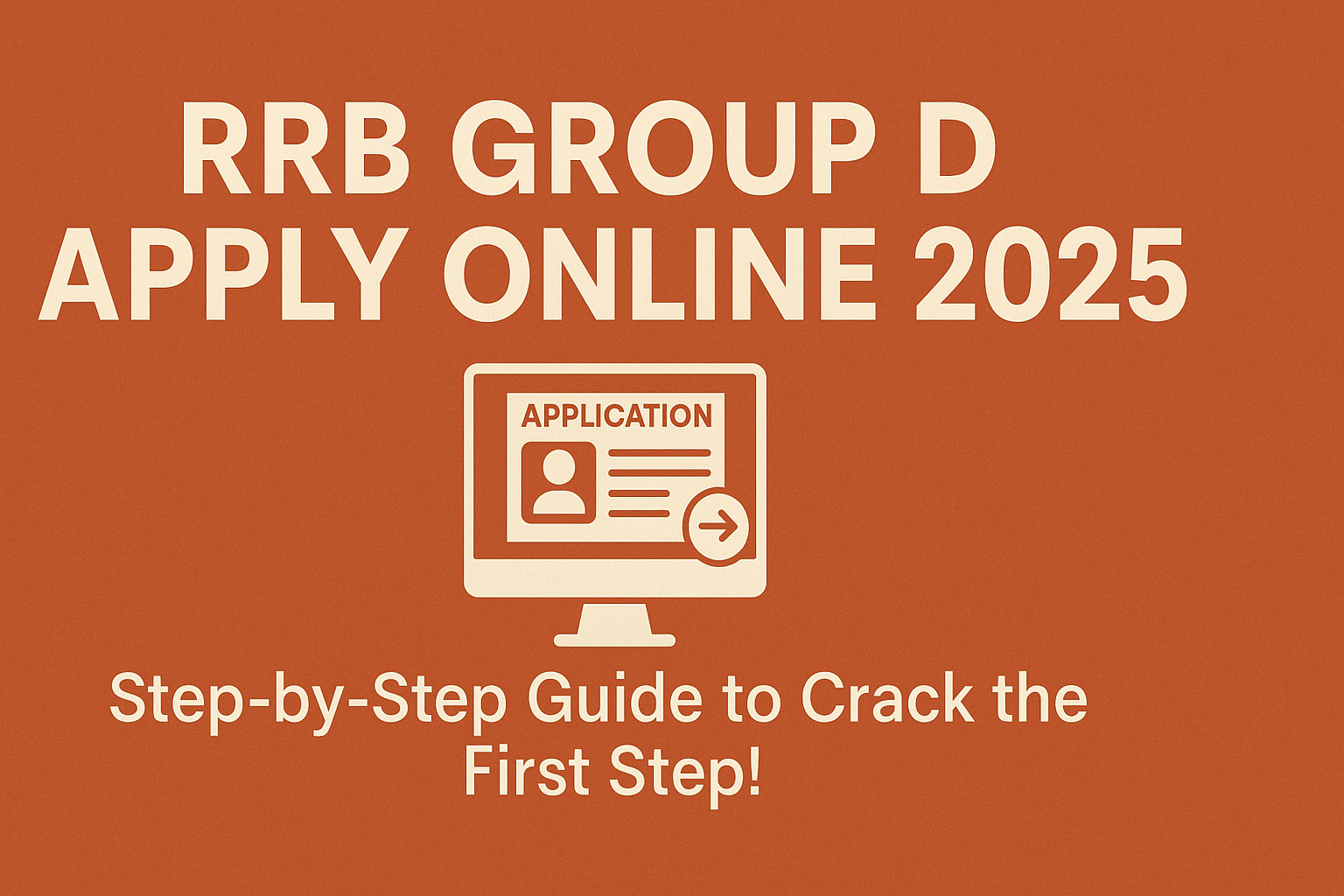 RRB Group D Apply Online 2025