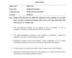 MMPC 010 IGNOU Assignment