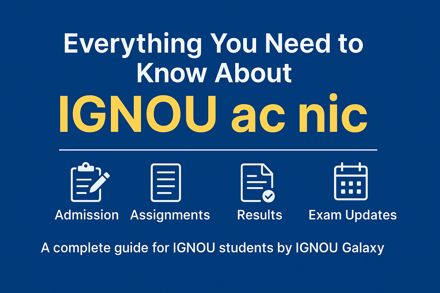 ignou ac nic