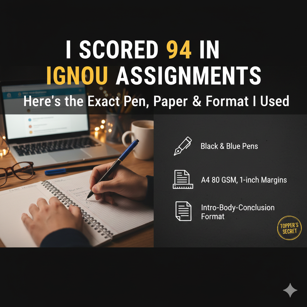 IGNOU Assignment 90+ Marks