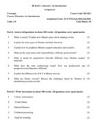 BLI-011 QUESTION PAPER