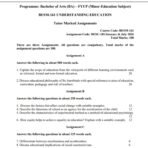 BESM 161 IGNOU Solved Assignments 2026 (ENGLISH) PDF Download – IGNOU Galaxy - Image 2