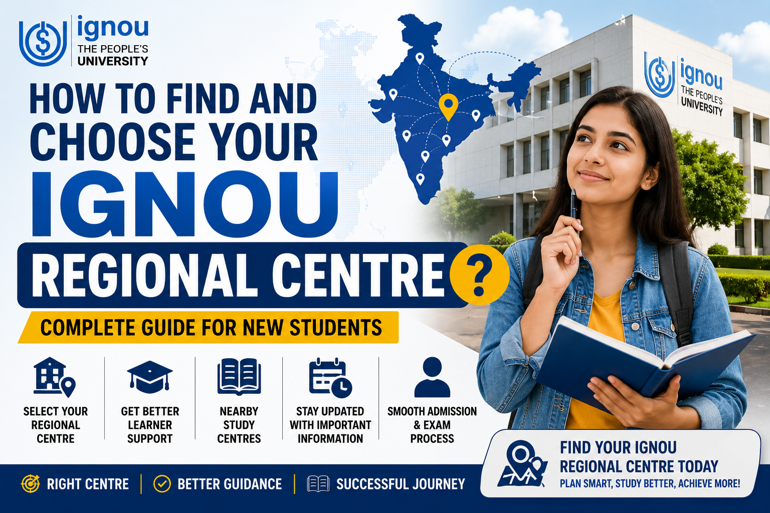 How to Find and Choose Your IGNOU Regional Centre