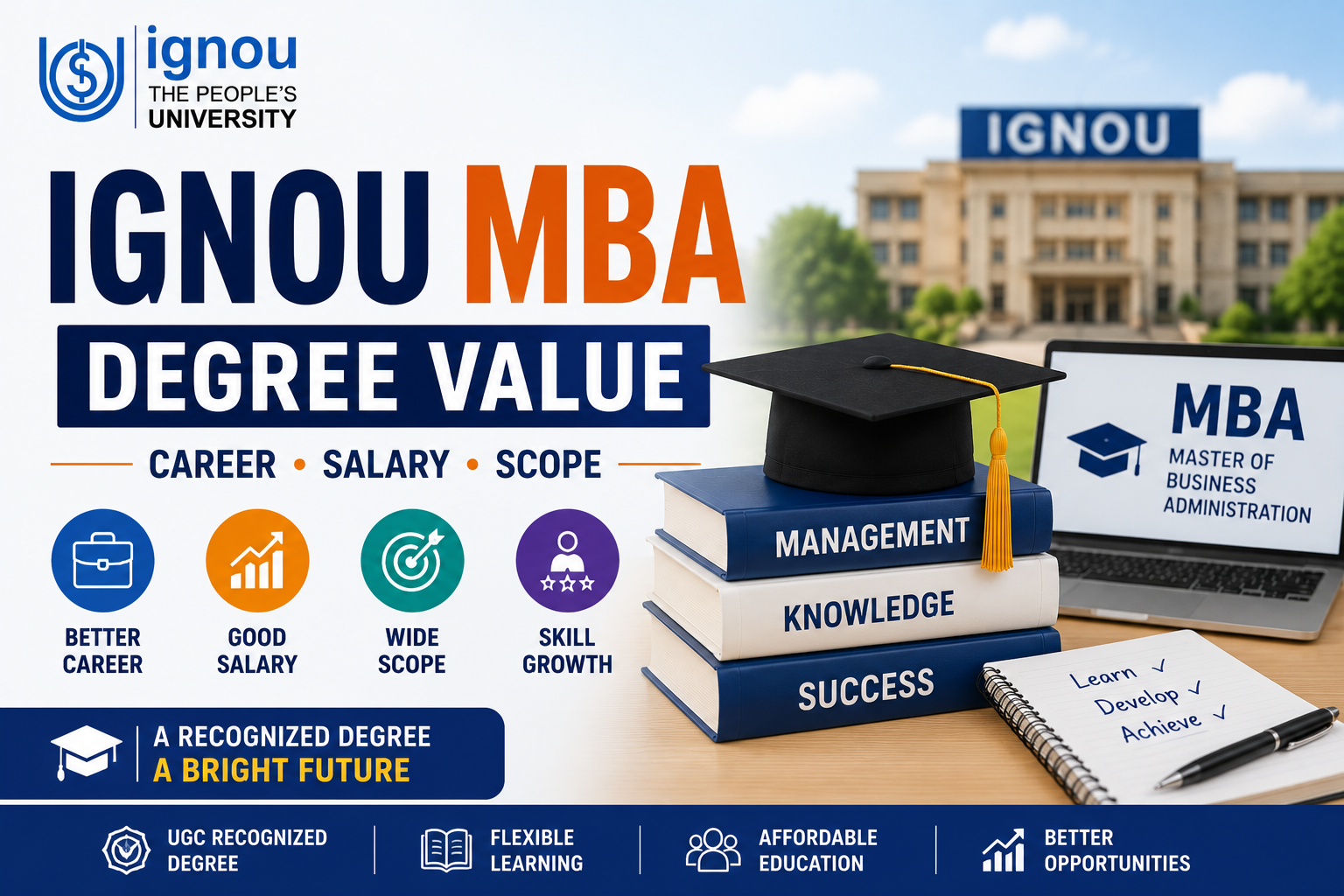 IGNOU MBA Degree Value Career, Salary & Scope