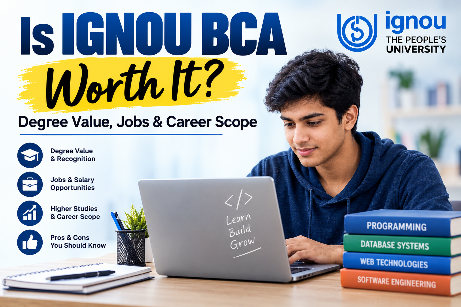 IGNOU BCA Worth it Degree Value Jobs and Career Scope