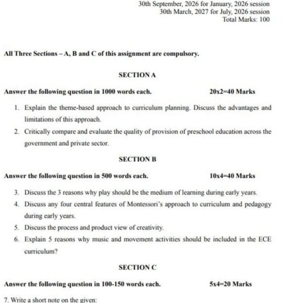 MCD 2 QUESTION PAPER