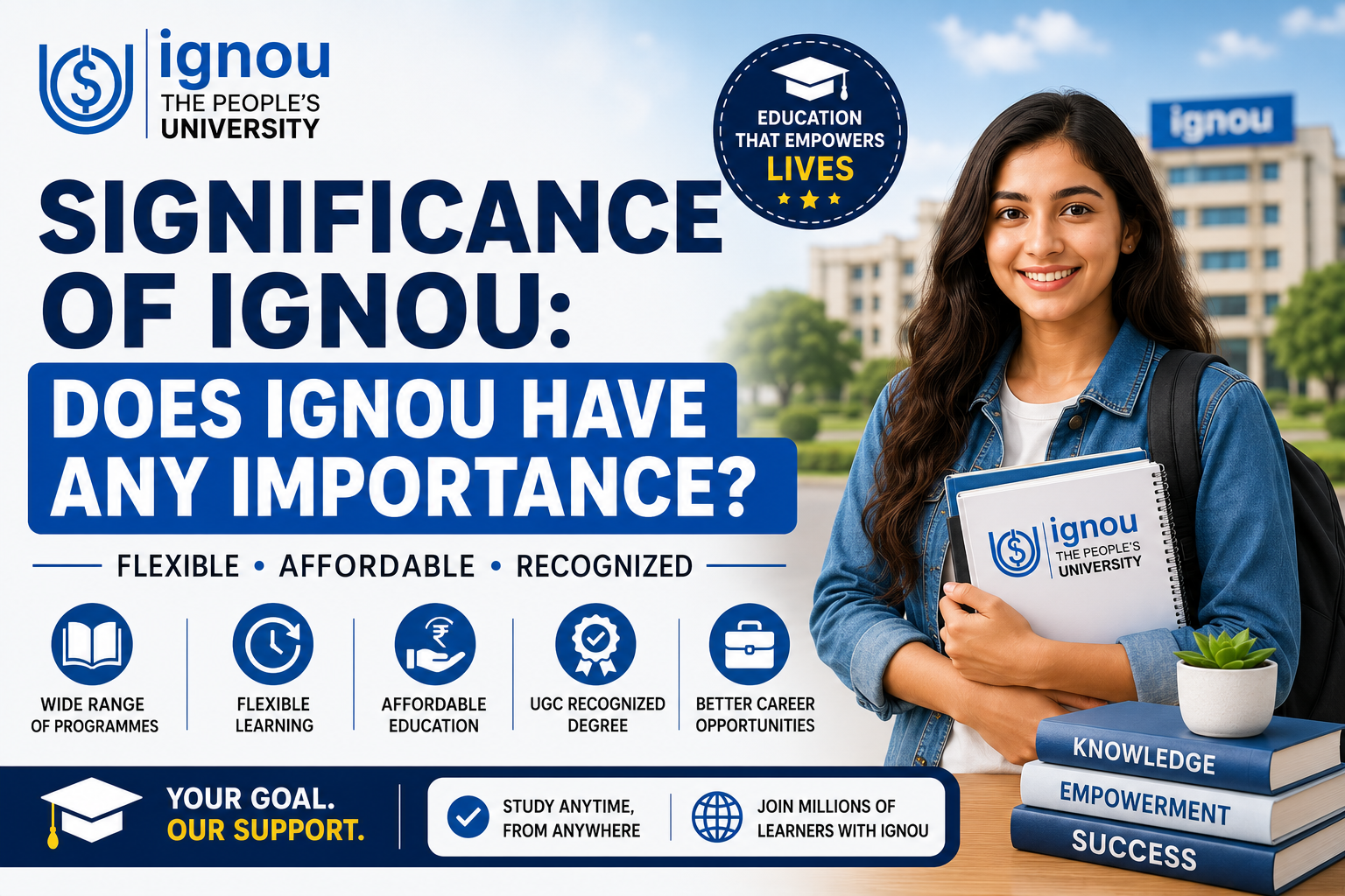 Significance of IGNOU and importance of IGNOU degree