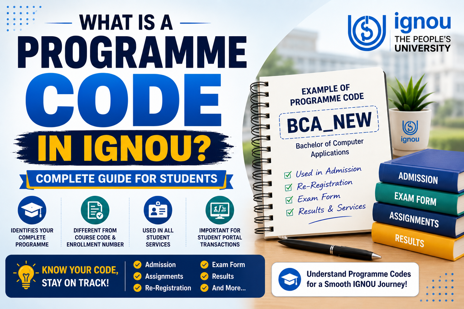 What Is a Programme Code in IGNOU? Complete Guide