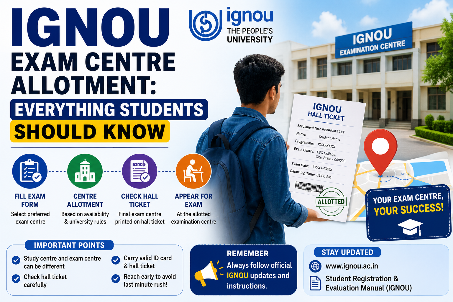 Ignou Lab WHERE DO IGNOU EXAMINATIONS GENERALLY TAKE PLACE, AT THEIR STUDY CENTRE ...